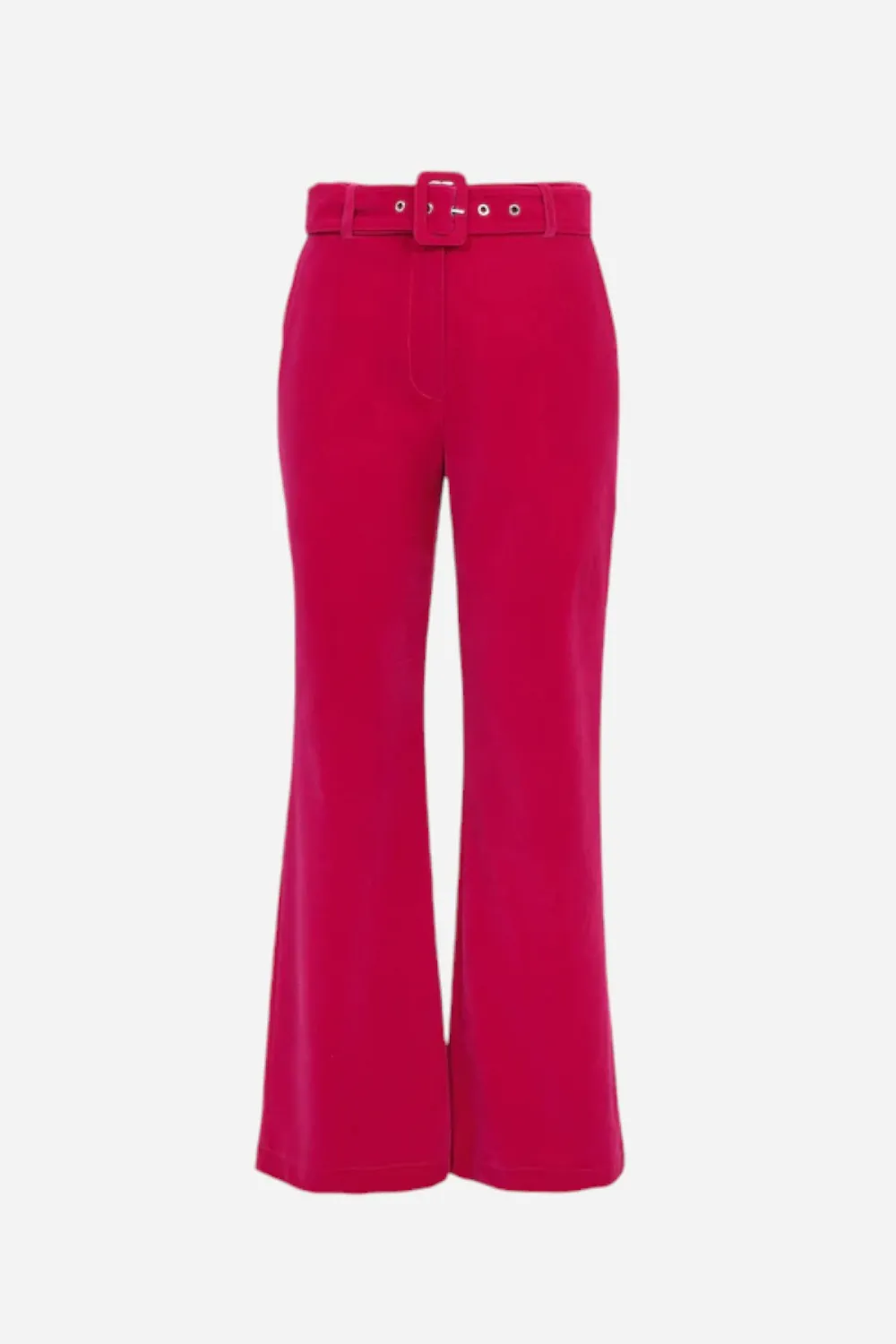 Adelyn Rae Bella Belted Velvet Trousers