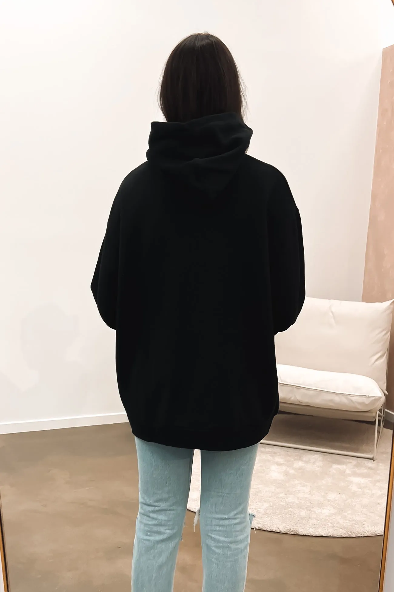 Alice Oversized Pullover Black