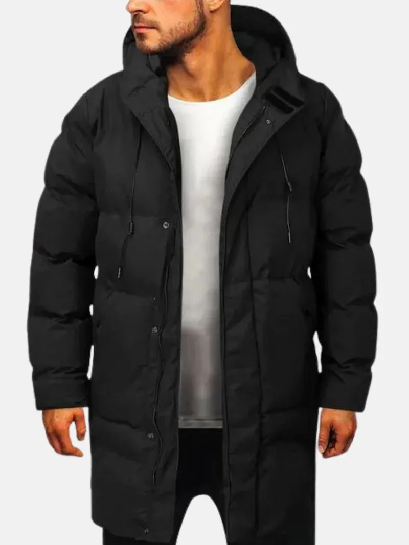 All-Weather Men's Parka Jacket - Stylish & Insulated Comfort