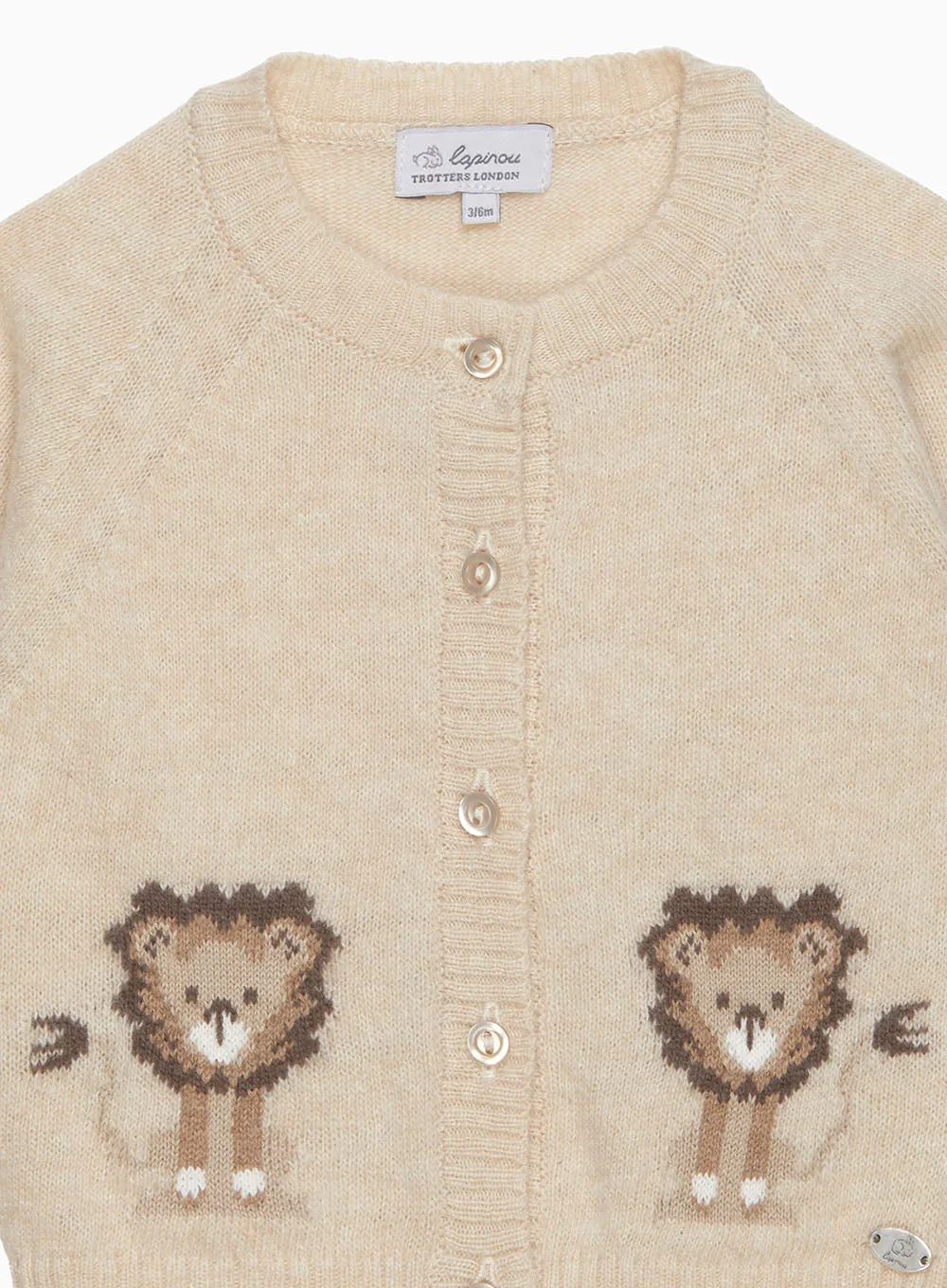 Baby Augustus Lion Cardigan