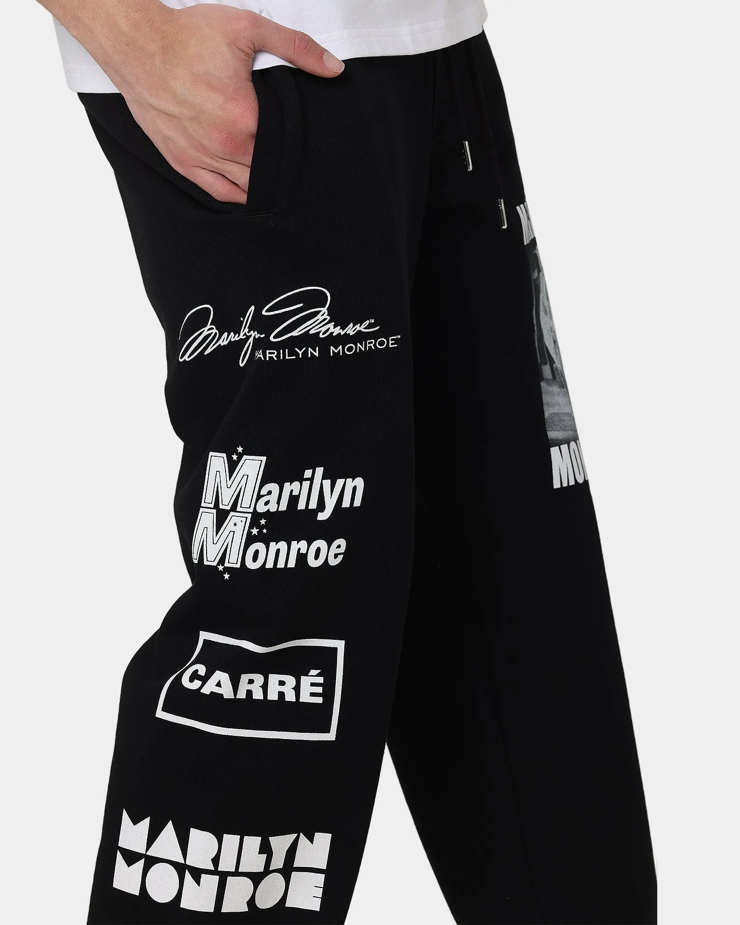 Carré X Marilyn Monroe Bold Is Beautiful Sweatpants Black