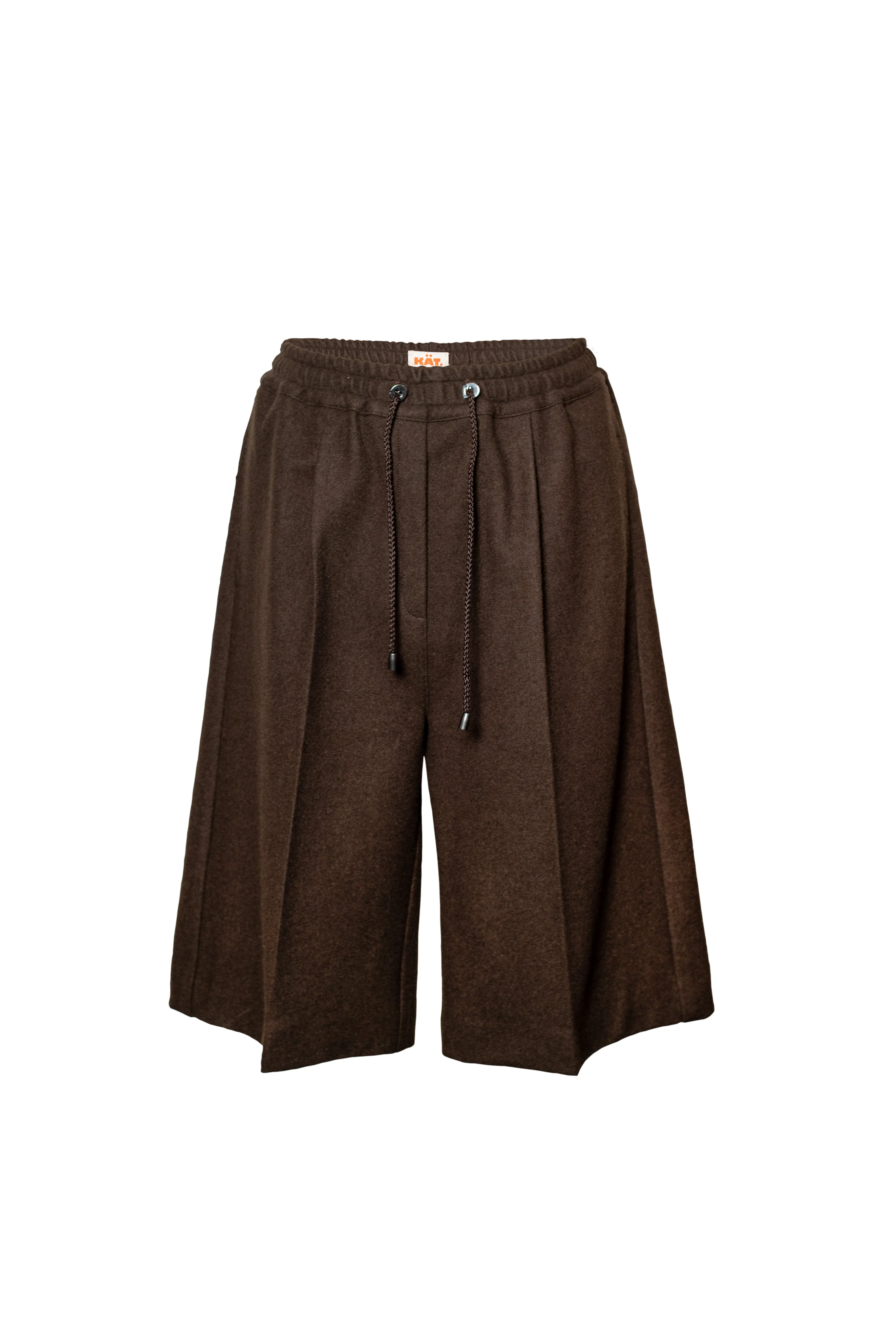 CHLOET Wool Pants - Chocolate