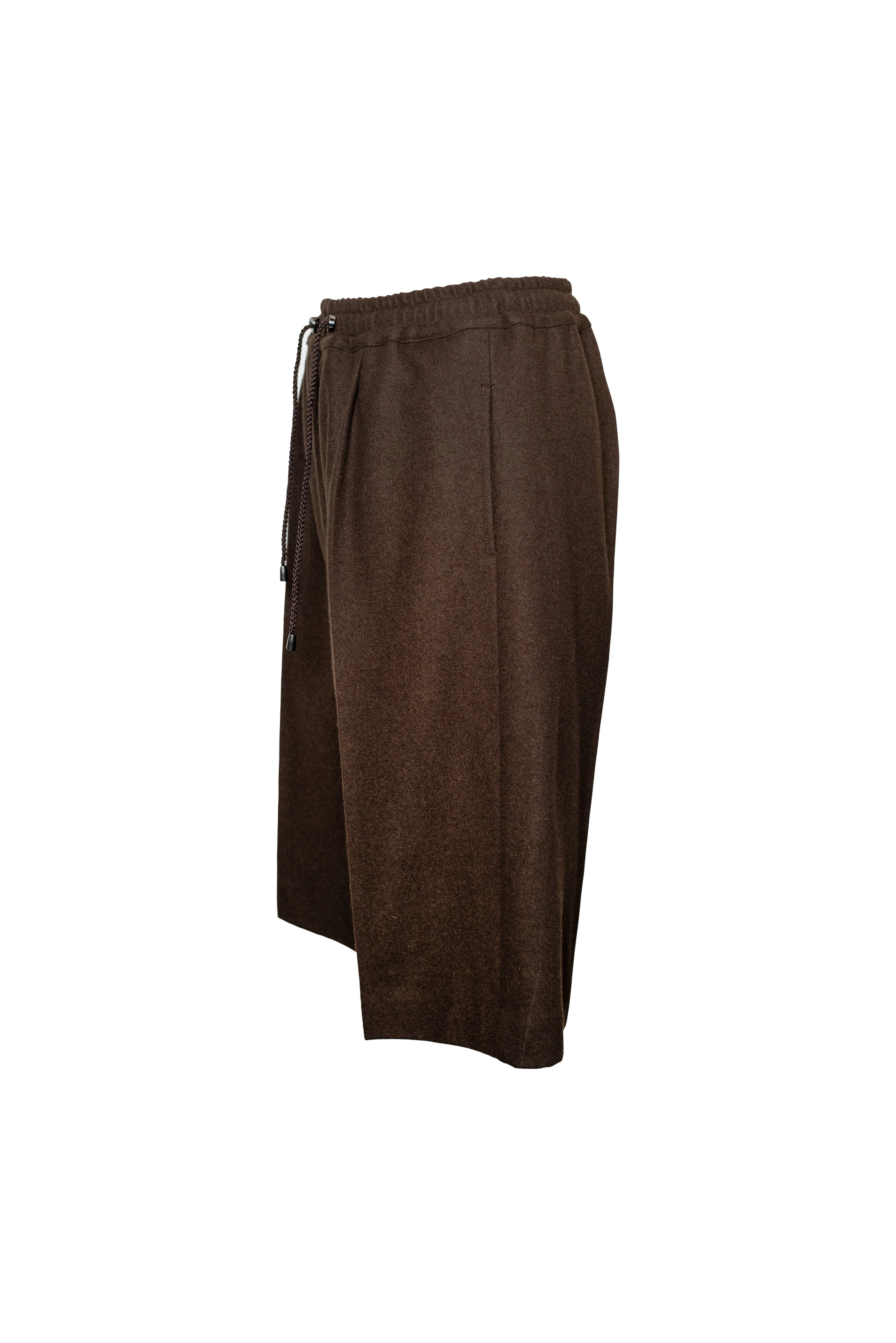 CHLOET Wool Pants - Chocolate