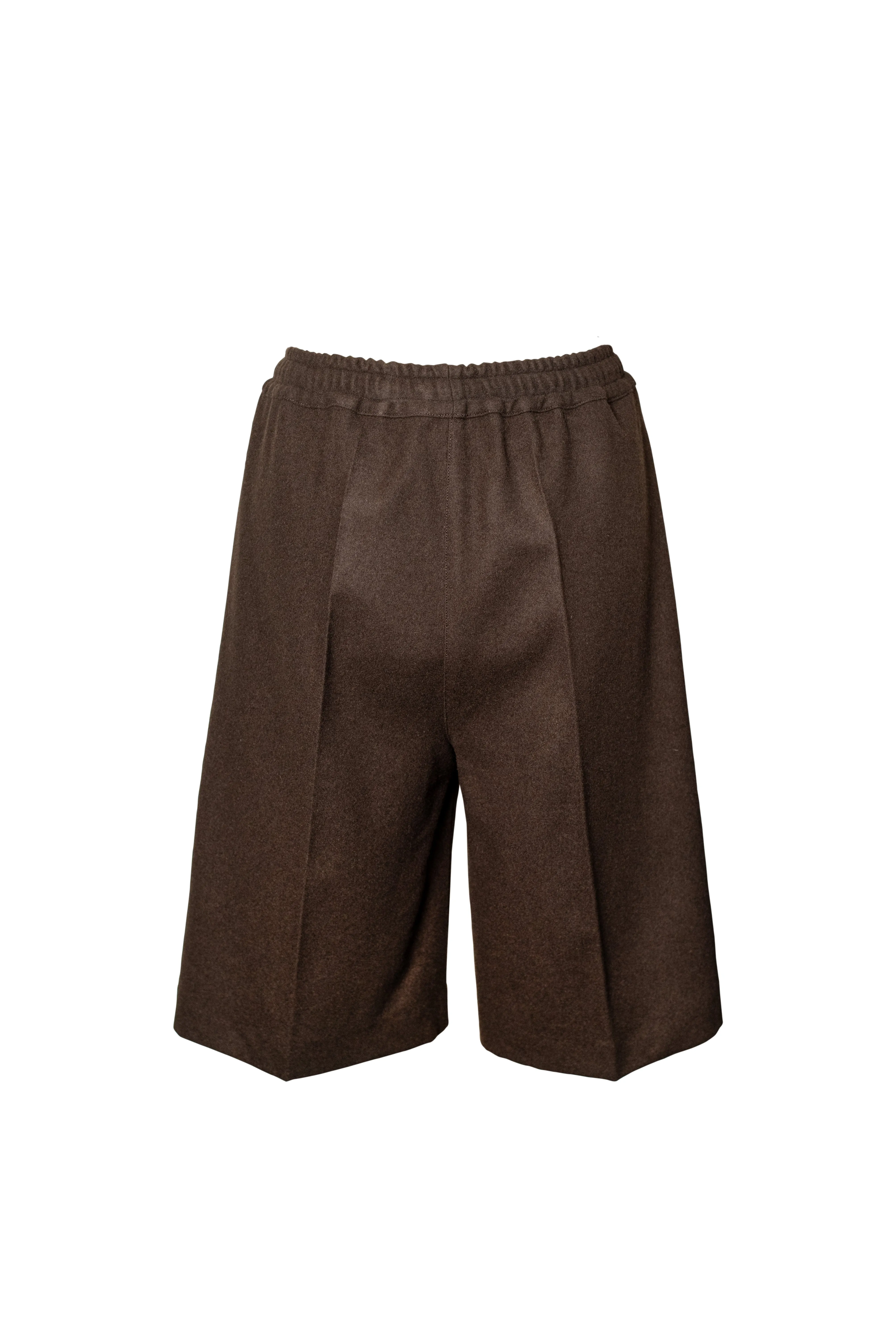 CHLOET Wool Pants - Chocolate