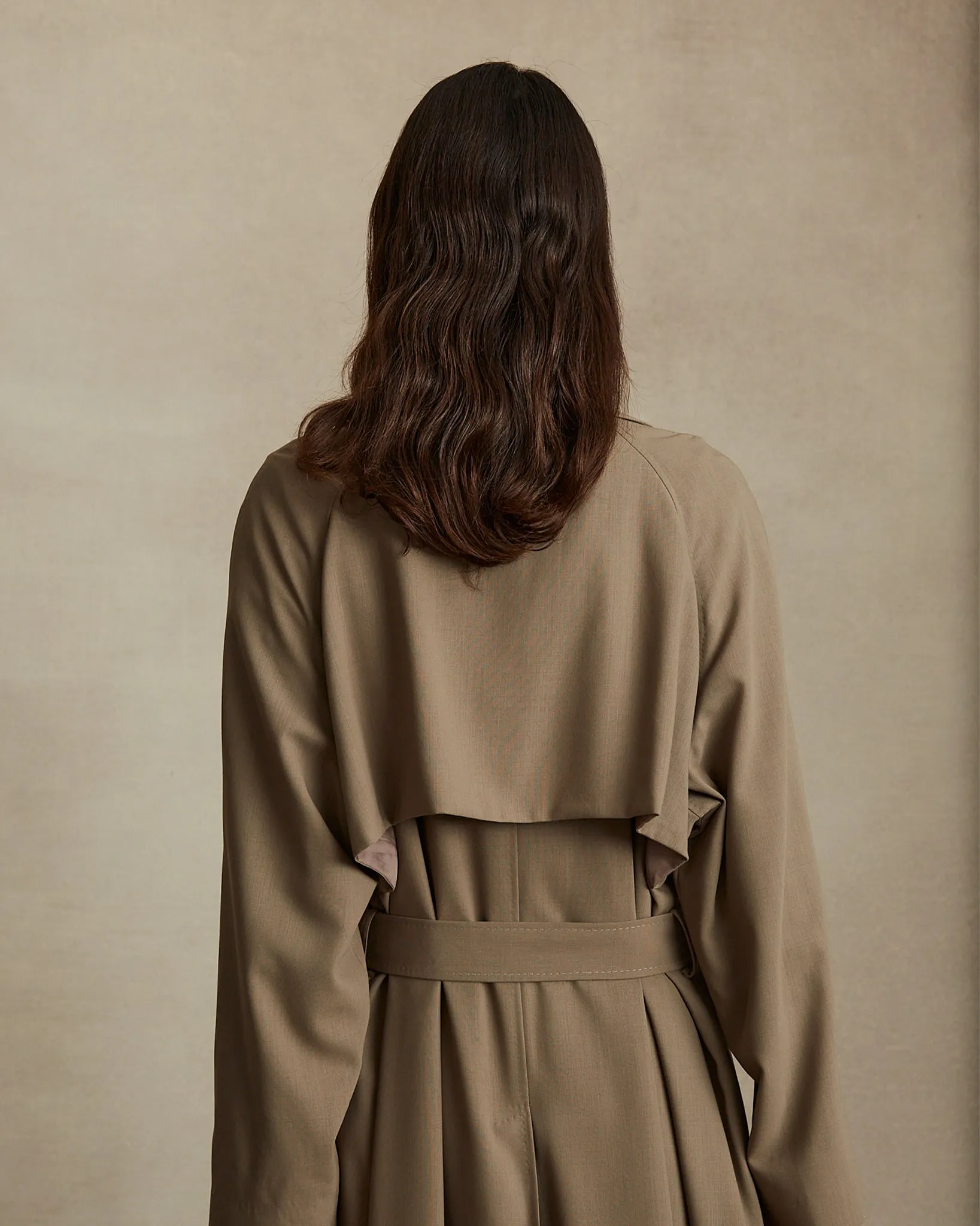 Clara Trench Coat - Taupe