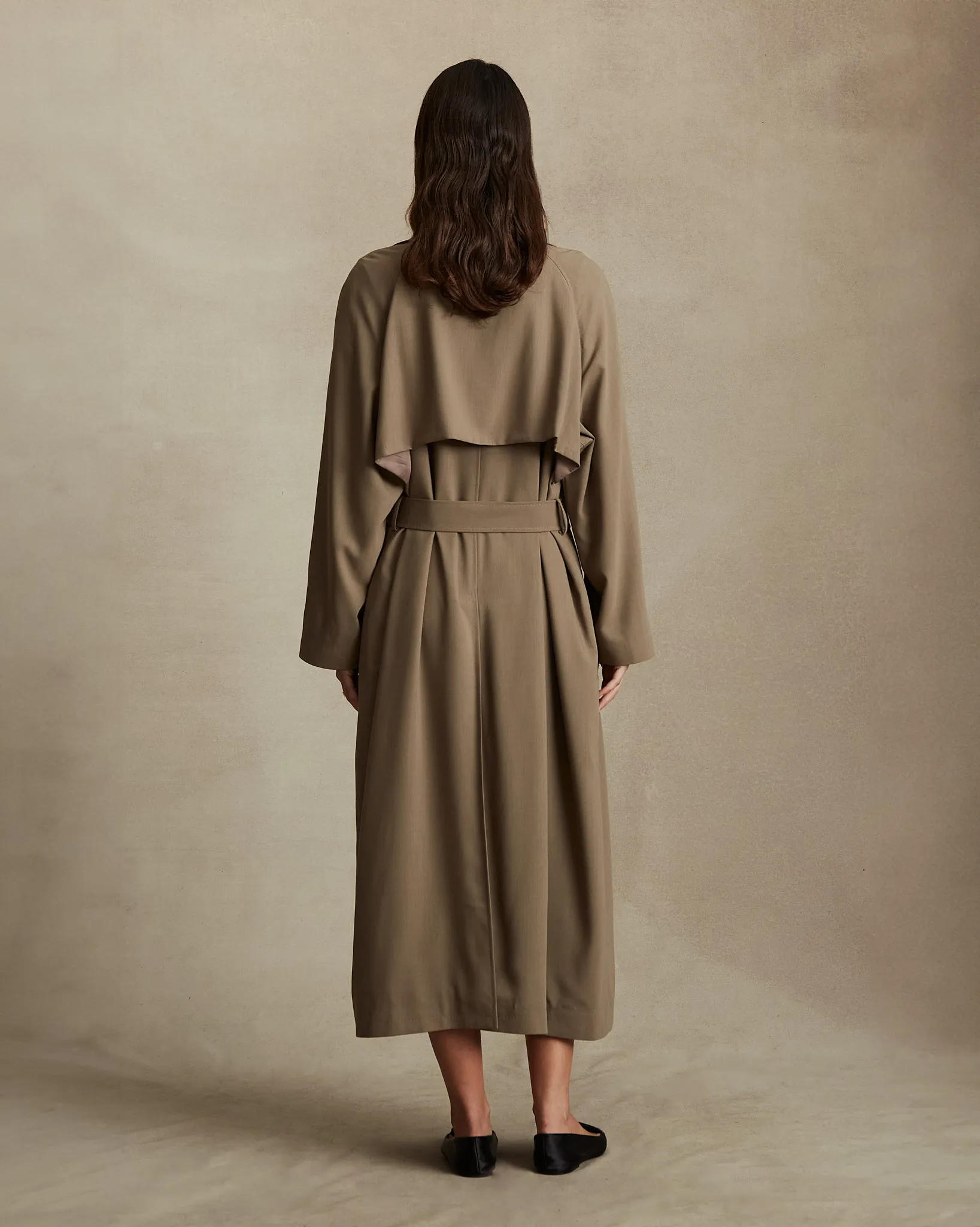 Clara Trench Coat - Taupe