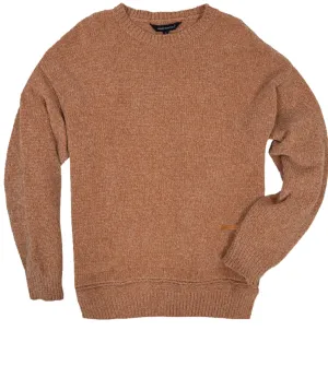 Final Sale  ✨Camel Crew Chenille Sweater Simply Southern