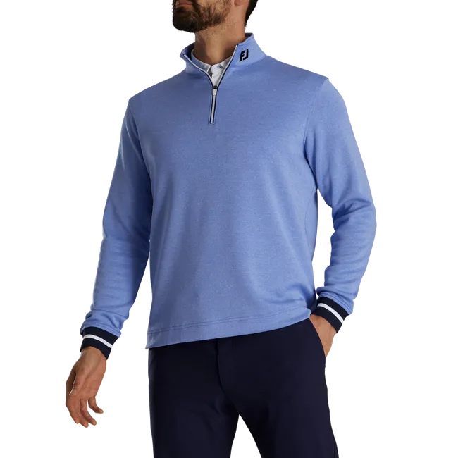 FootJoy Ribbed Quarter-Zip Flatback Rib