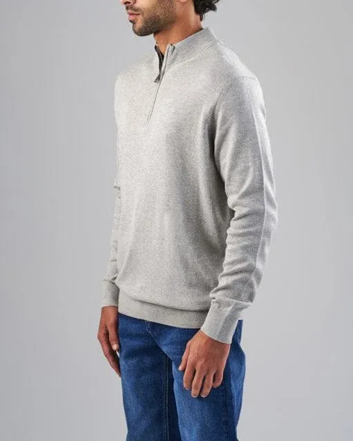 HIGH-NECK SWEATER WITH ZIPPER - CHINEE