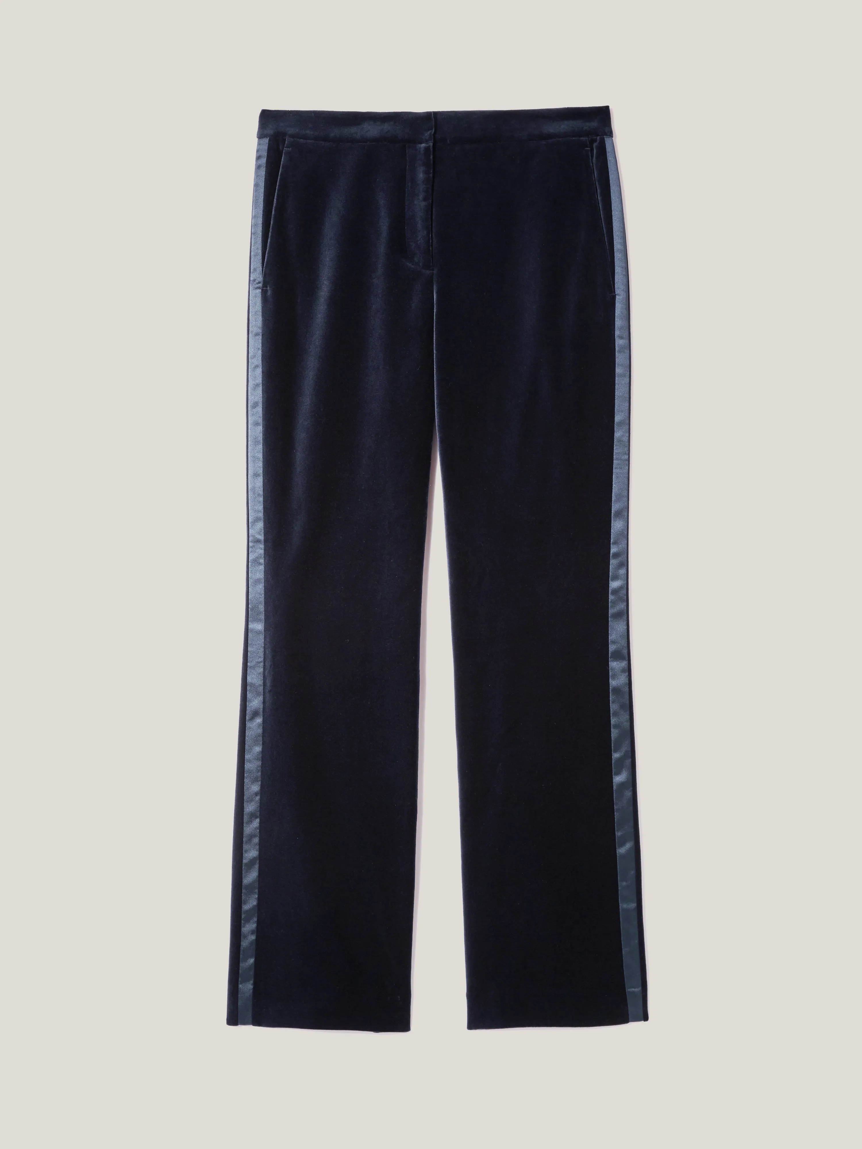 Mason Velvet Trouser | Navy