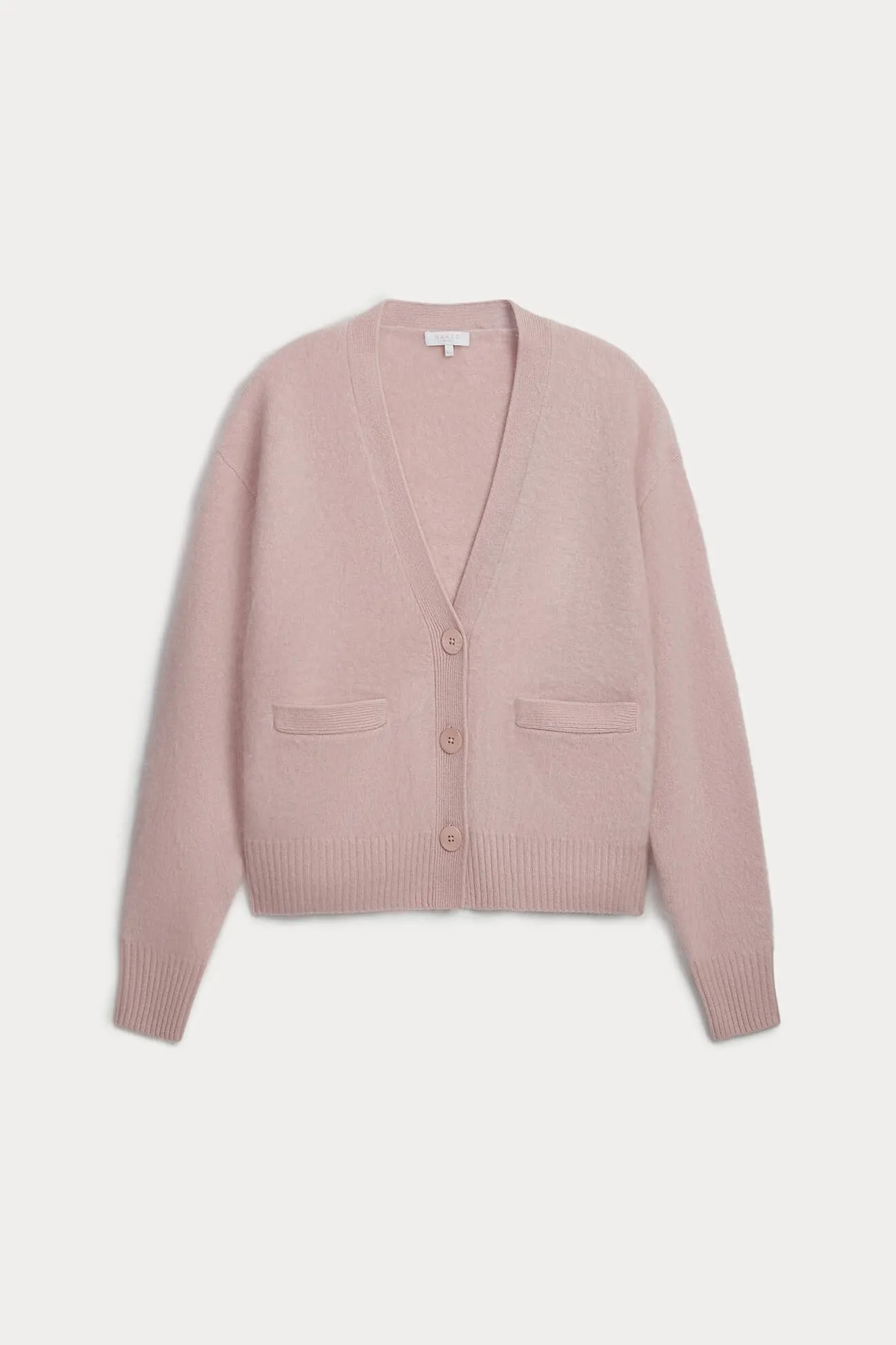 MICHAELA BRUSHED CASHMERE CARDIGAN