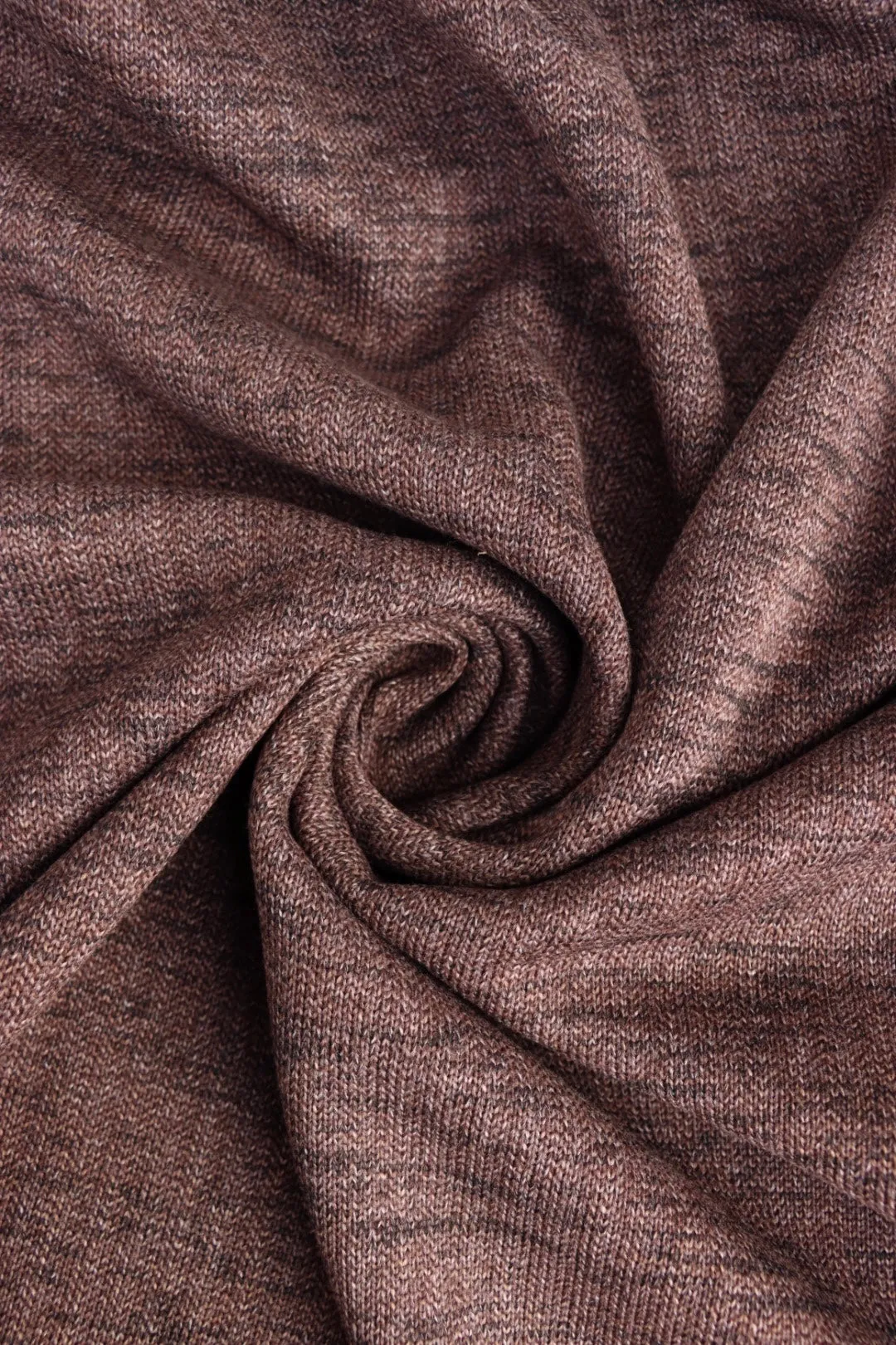 Mocha Aspen Luxe Sweater Fleece | By The Half Yard