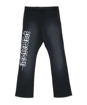 P459 Fleece Flare Pant  (Black) - P459-HBGW125