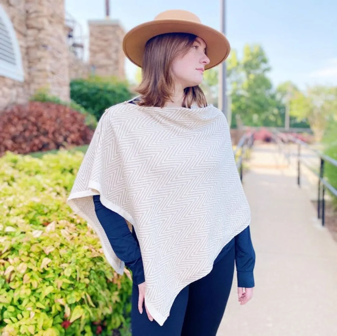 Versatile Luxe Scarf / Poncho