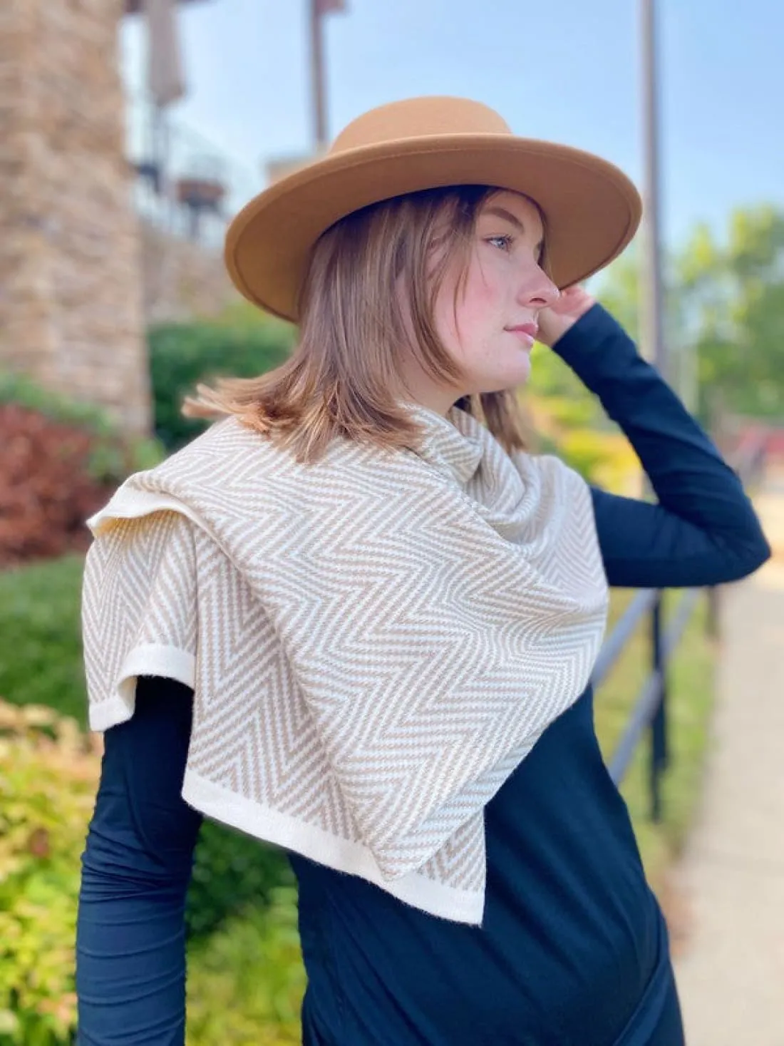 Versatile Luxe Scarf / Poncho